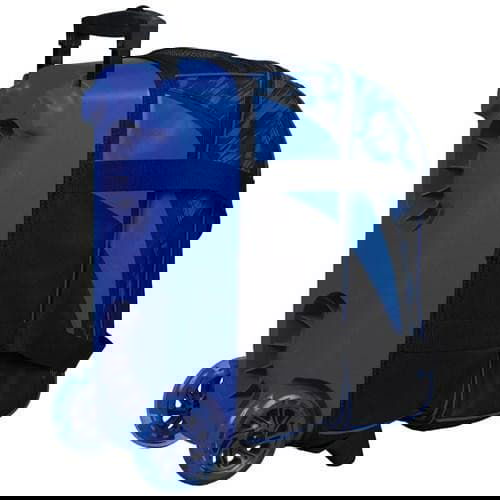 KR Cruiser Scratch Double Roller Navy Bowling Bag - BowlersParadise.com