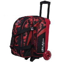 KR Cruiser Scratch Double Roller Red Bowling Bag - BowlersParadise.com