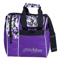 KR Rook Single Tote Purple Digi Camo Bowling Bag - BowlersParadise.com