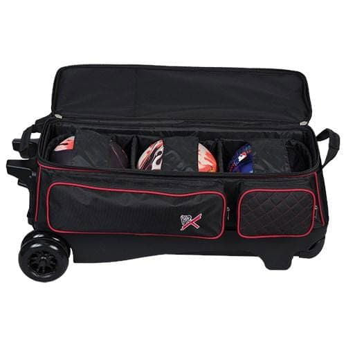 KR Royal Flush 4x4 Ball Roller Black Red - BowlersParadise.com