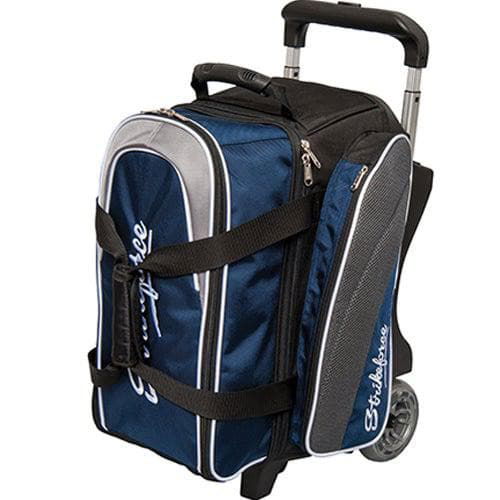KR Strikeforce Apex Double Roller Navy Bowling Bag - BowlersParadise.com