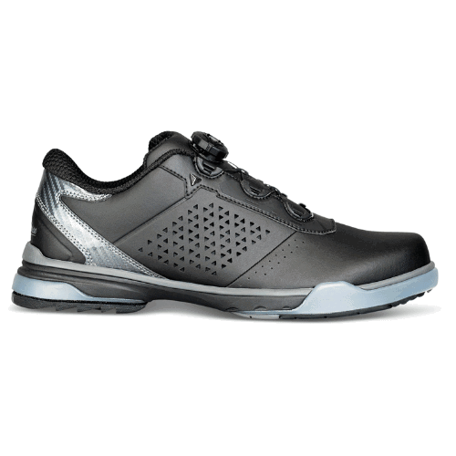 KR Strikeforce Charge Black Mens Left Hand Performance Bowling Shoes - BowlersParadise.com