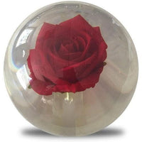 KR Strikeforce Clear Red Rose Bowling Ball 14.5-14.8 lbs - BowlersParadise.com