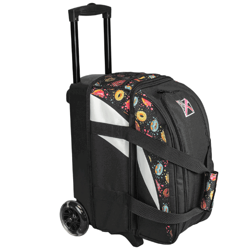 KR Strikeforce Cruiser Double Roller Bowling Bag Donuts - BowlersParadise.com
