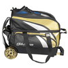 KR Strikeforce Cruiser Scratch Orange Double Roller Bowling Bag - BowlersParadise.com