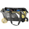 KR Strikeforce Cruiser Scratch Orange Double Roller Bowling Bag - BowlersParadise.com