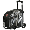 KR Strikeforce Cruiser Single White Leopard Roller Bowling Bag - BowlersParadise.com