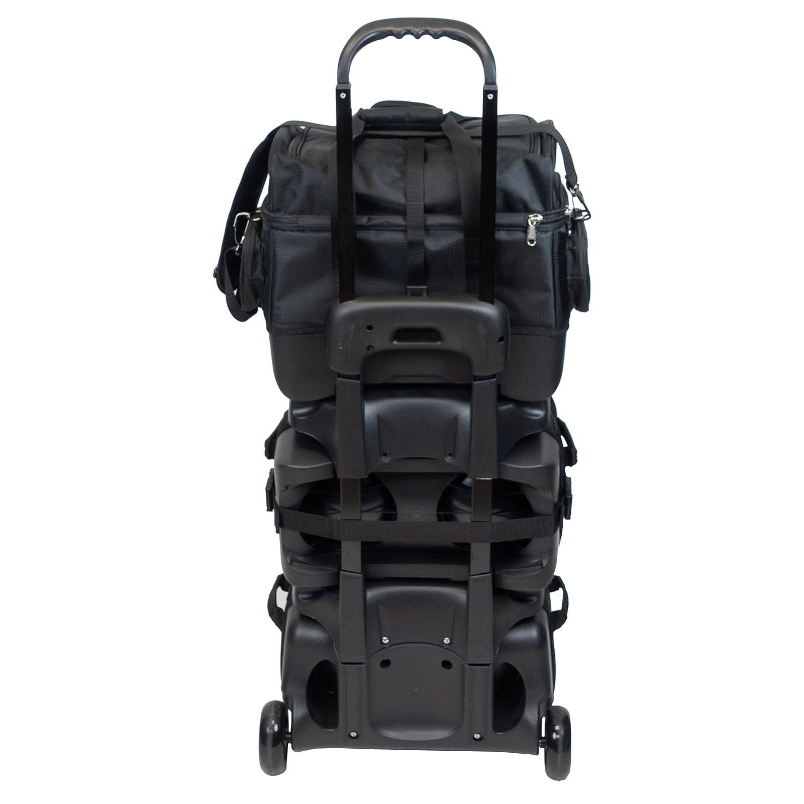 KR Strikeforce Diamond 6 Ball Roller Black Bowling Bag - BowlersParadise.com