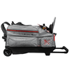 KR Strikeforce Diamond Grey Triple Roller Premium Bowling Bag - BowlersParadise.com