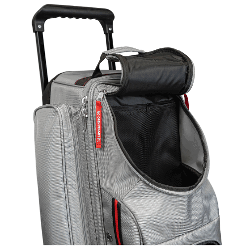 KR Strikeforce Diamond Grey Triple Roller Premium Bowling Bag - BowlersParadise.com