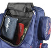 KR Strikeforce Diamond Navy Triple Roller Premium Bowling Bag - BowlersParadise.com