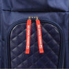 KR Strikeforce Diamond Navy Triple Roller Premium Bowling Bag - BowlersParadise.com