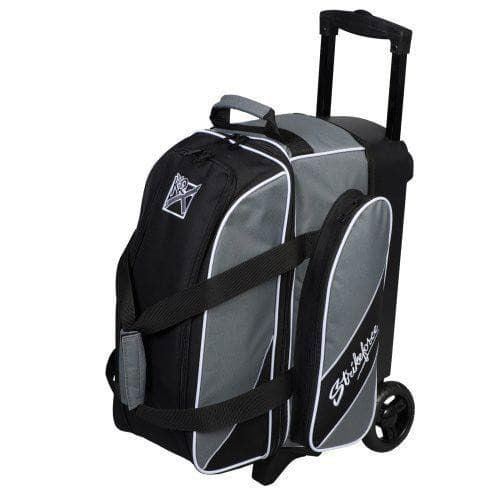 KR Strikeforce Fast Double Roller Charcoal Bowling Bag - BowlersParadise.com
