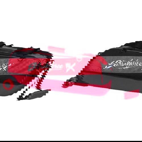 KR Strikeforce Fast Slim 3 Ball Roller-Tote Red Bowling Bag - BowlersParadise.com