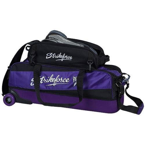 KR Strikeforce Fast Slim 3 Ball Tote Purple Bowling Bag - BowlersParadise.com