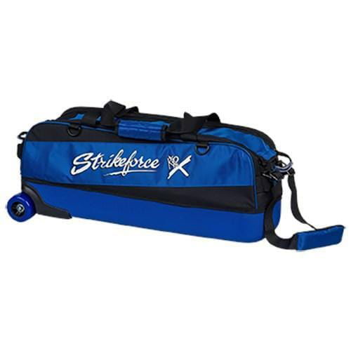 KR Strikeforce Fast Slim 3 Ball Tote Royal Bowling Bag - BowlersParadise.com