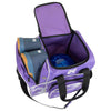 KR Strikeforce Flexx Purple Silver Scratch Single Tote Bowling Bag - BowlersParadise.com