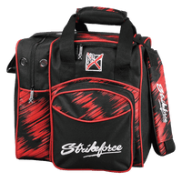 KR Strikeforce Flexx Red Scratch Single Bowling Ball Tote Bag - BowlersParadise.com