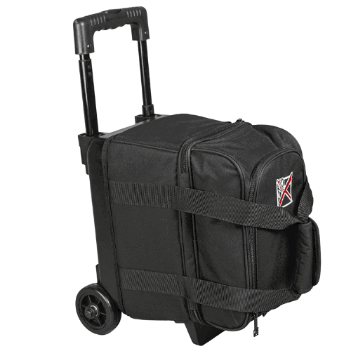KR Strikeforce Hybrid Black Bowling Ball Single Roller Bowling Bag - BowlersParadise.com