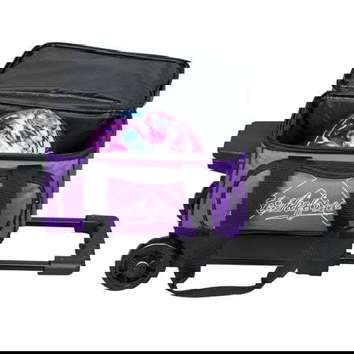 KR Strikeforce Hybrid Black Purple Single Roller Bowling Bag - BowlersParadise.com