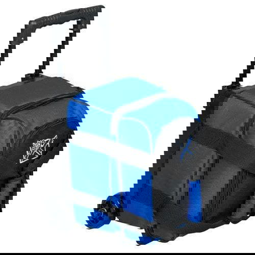 KR Strikeforce Hybrid Black Royal Single Roller Bowling Bag - BowlersParadise.com
