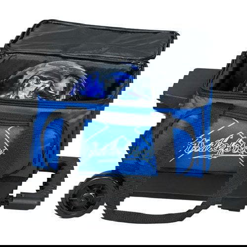 KR Strikeforce Hybrid Black Royal Single Roller Bowling Bag - BowlersParadise.com