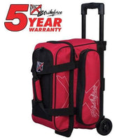 KR Strikeforce Hybrid X Double Roller Red Bowling Bag - BowlersParadise.com