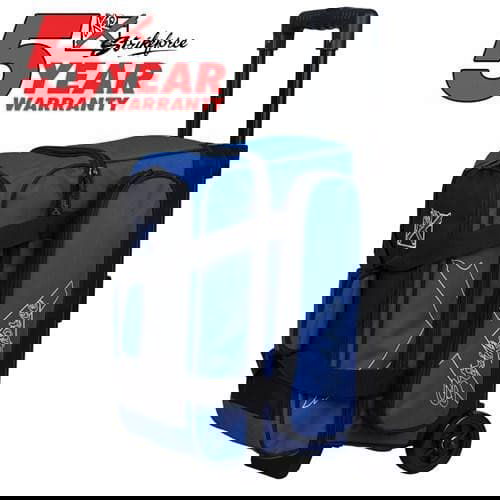 KR Strikeforce Hybrid X Double Roller Royal Bowling Bag - BowlersParadise.com