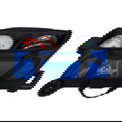 KR Strikeforce Hybrid X Double Roller Royal Bowling Bag - BowlersParadise.com