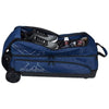 KR Strikeforce Hybrid X Triple Roller Navy Bowling Bag - BowlersParadise.com