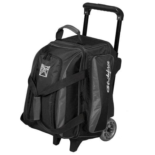 KR Strikeforce Konvoy Double Ball Roller Smoke Bowling Bag - BowlersParadise.com