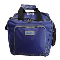 KR Strikeforce Krest Navy Camo Single Bowling Ball Tote Bag - BowlersParadise.com