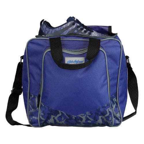 KR Strikeforce Krest Navy Camo Single Bowling Ball Tote Bag - BowlersParadise.com