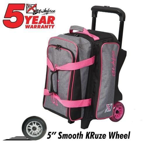 KR Strikeforce Krush Double Roller Bowling Bag - BowlersParadise.com