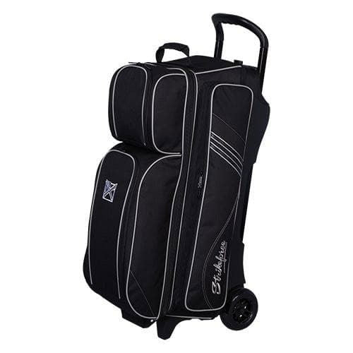 KR Strikeforce LR3 Sport Triple Roller Black Bowling Bag - BowlersParadise.com