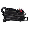 KR Strikeforce LR3 Sport Triple Roller Black Bowling Bag - BowlersParadise.com