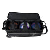 KR Strikeforce LR3 Sport Triple Roller Black Bowling Bag - BowlersParadise.com