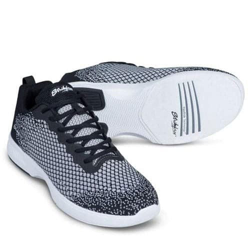 KR Strikeforce Mens Aviator Black Grey Bowling Shoes - BowlersParadise.com