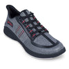 KR Strikeforce Mens Blaze Grey Red Bowling Shoes - BowlersParadise.com