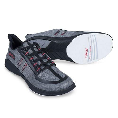 KR Strikeforce Mens Blaze Grey Red Bowling Shoes - BowlersParadise.com