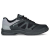 KR Strikeforce Mens Epic Black Charcoal Right Hand Wide Bowling Shoes - BowlersParadise.com