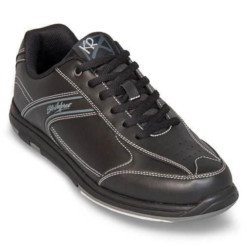 KR Strikeforce Mens Flyer Black Bowling Shoes - BowlersParadise.com