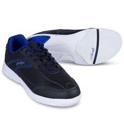 KR Strikeforce Mens Flyer Lite Black Indigo Bowling Shoes - BowlersParadise.com