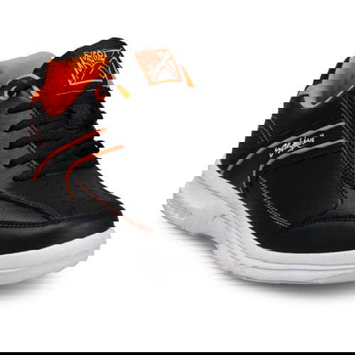 KR Strikeforce Mens Flyer Lite Black Orange Bowling Shoes - BowlersParadise.com