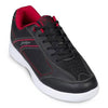 KR Strikeforce Mens Flyer Lite Black Red Bowling Shoes - BowlersParadise.com