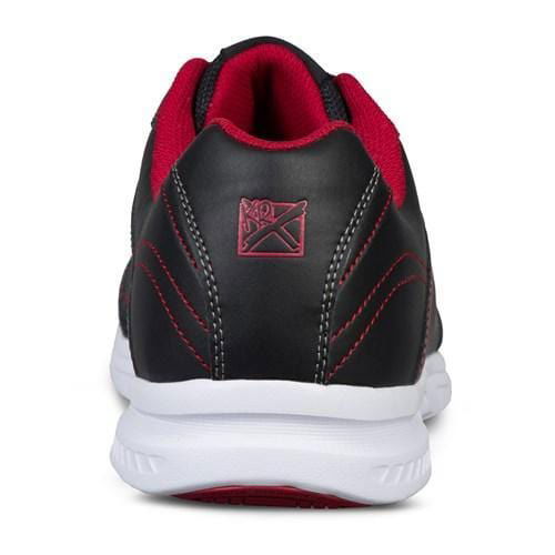 KR Strikeforce Mens Flyer Lite Black Red Bowling Shoes - BowlersParadise.com