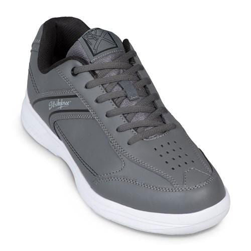 KR Strikeforce Mens Flyer Lite Slate Black Bowling Shoes - BowlersParadise.com