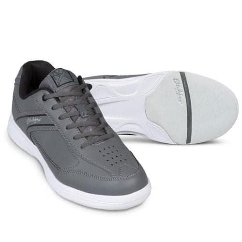 KR Strikeforce Mens Flyer Lite Slate Black Wide Bowling Shoes - BowlersParadise.com