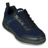 KR Strikeforce Mens Flyer Mesh Black Royal Bowling Shoes - BowlersParadise.com