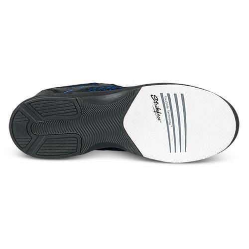 KR Strikeforce Mens Flyer Mesh Black Royal Bowling Shoes - BowlersParadise.com